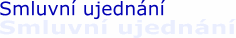 Smluvn� ujedn�n�